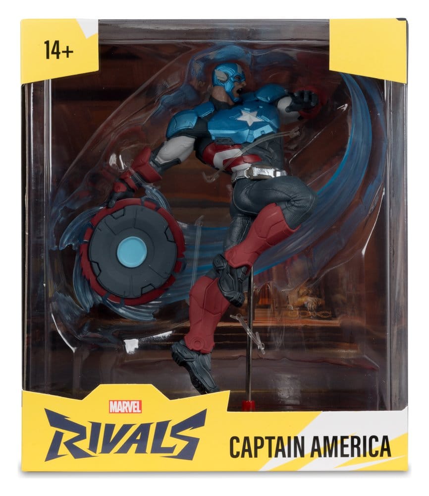 Marvel Rivals Collection 1/10 Actionfigur Captain America 20 cm