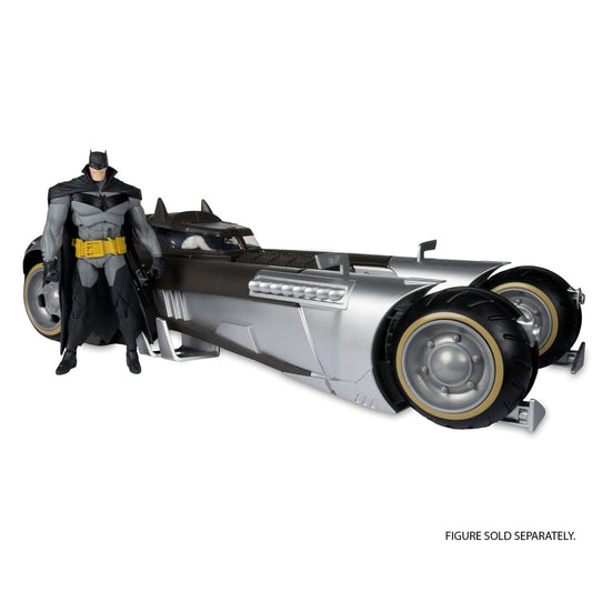 DC Multiverse Fahrzeug White Knight Batmobile (Gold Label) 18 cm