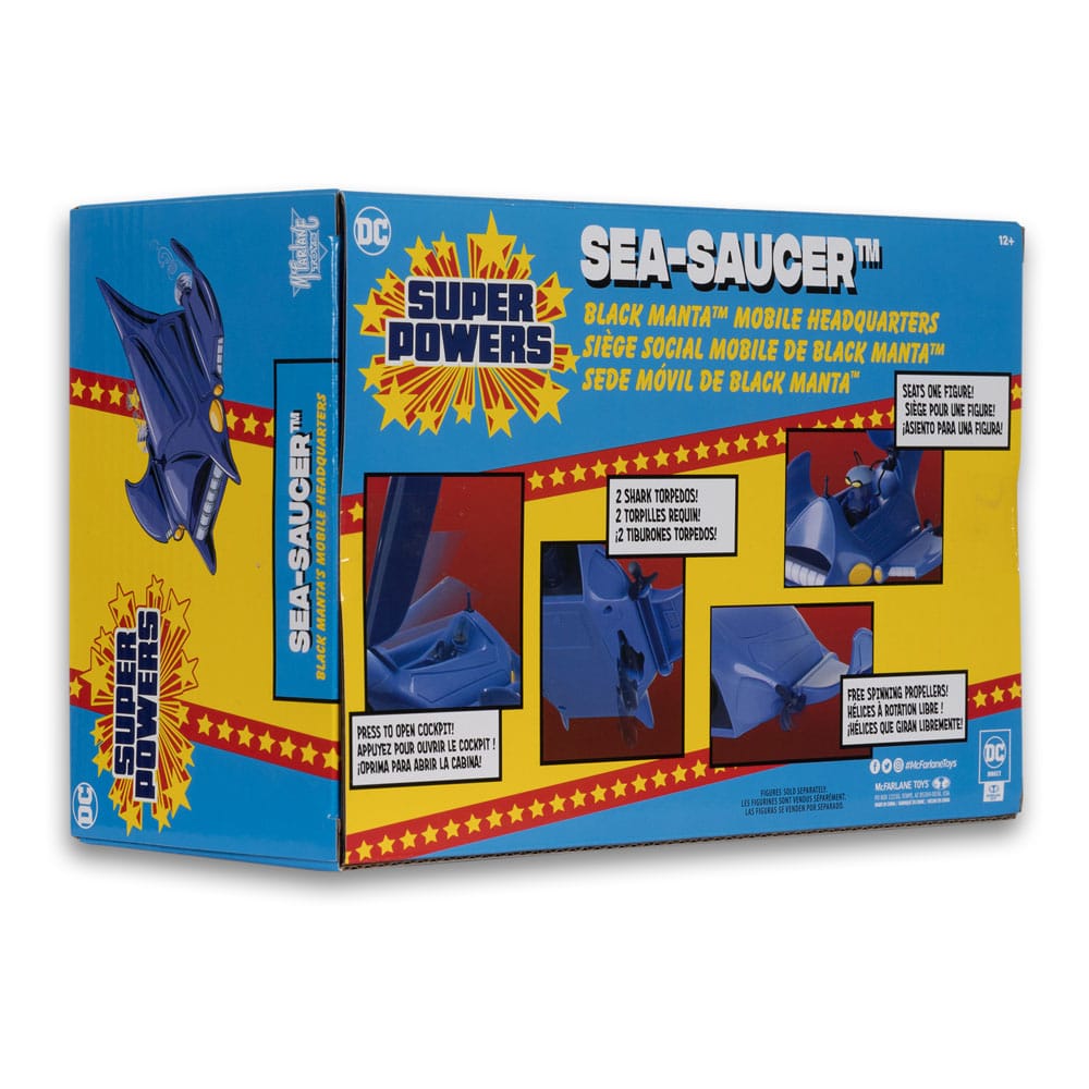 DC Direct Super Powers Fahrzeug Black Manta Sea Saucer 10 cm