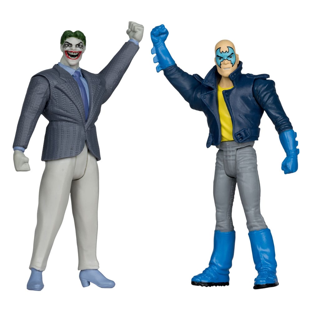 DC Direct Page Punchers Actionfiguren 4er-Pack Batman & Son of Batman & Superman & Joker 7 cm