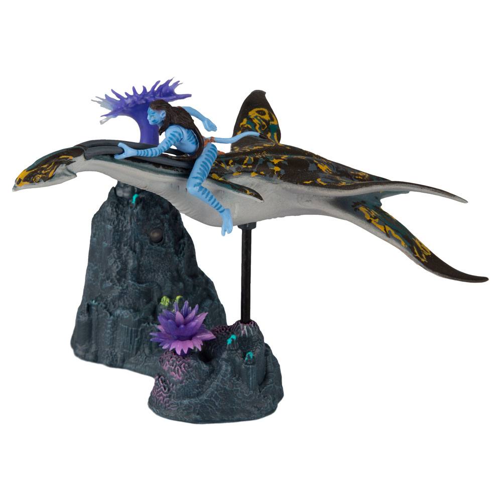 Avatar: The Way of Water Deluxe Medium Actionfiguren Neteyam & Ilu