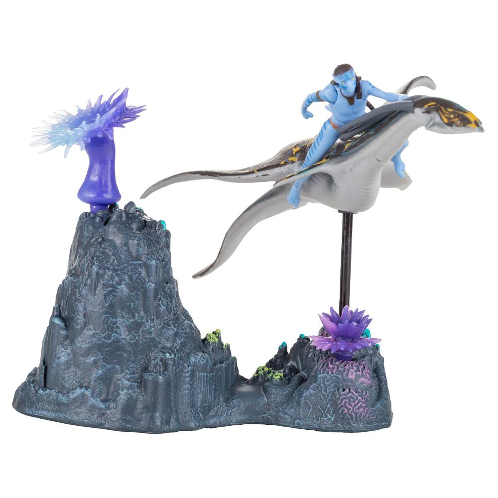 Avatar: The Way of Water Deluxe Medium Actionfiguren Neteyam & Ilu