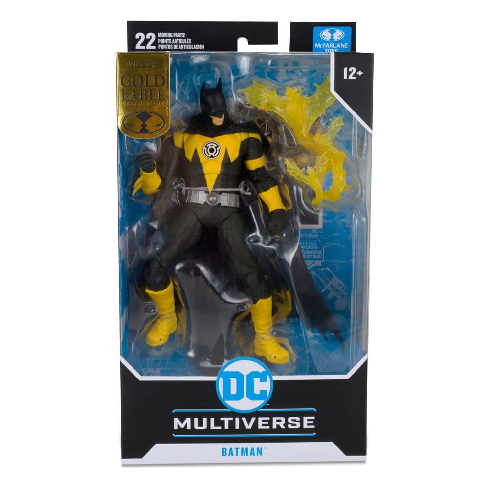 DC Multiverse Actionfigur Batman (Sinestro Corps)(Gold Label) 18 cm