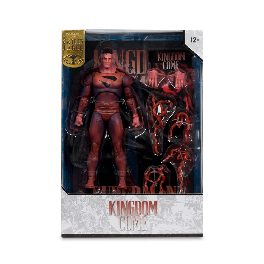 DC Multiverse McFarlane Cover Recreations Actionfigur Superman (Kingdom Come) (Gold Label) 18 cm