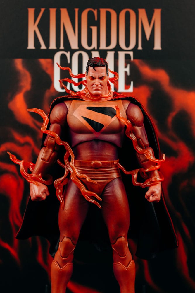 DC Multiverse McFarlane Cover Recreations Actionfigur Superman (Kingdom Come) (Gold Label) 18 cm