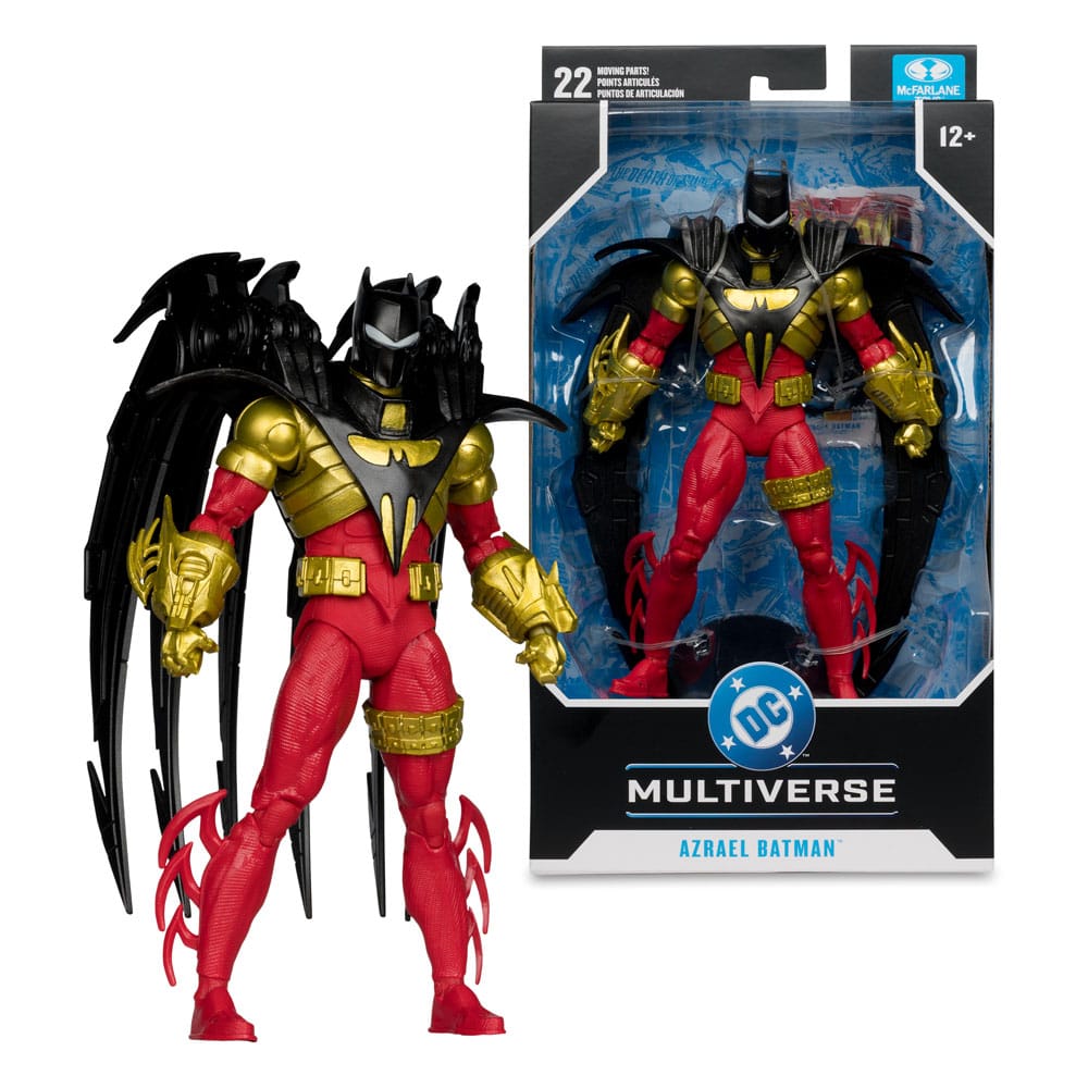 DC Multiverse Actionfigur Azrael Batman (Knightquest) 19 cm
