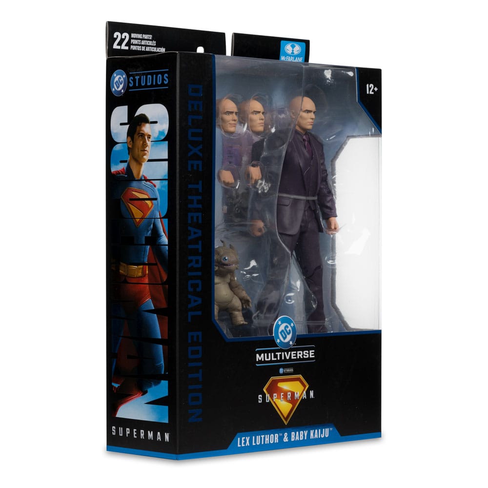 Superman (2025) DC Multiverse Deluxe Actionfigur Lex Luthor with Baby Kaiju (Deluxe Theatrical Edition) 18 cm
