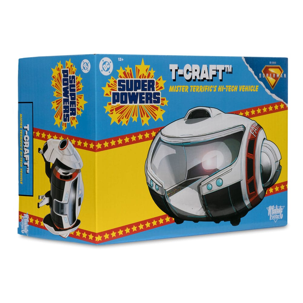 Superman (2025) DC Direct Super Powers Fahrzeug T-Craft 11 cm