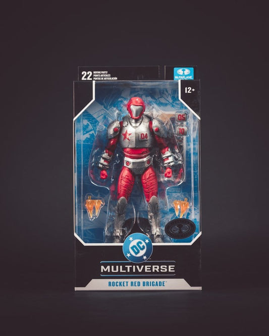 Justice League: Generation Lost DC Multiverse Actionfigur Rocket Red Brigade (Platinum Edition) 18 cm