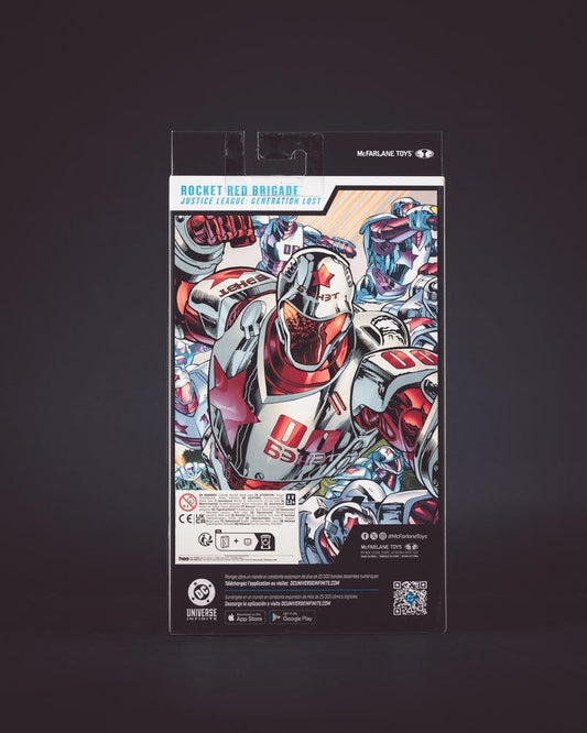 Justice League: Generation Lost DC Multiverse Actionfigur Rocket Red Brigade (Platinum Edition) 18 cm