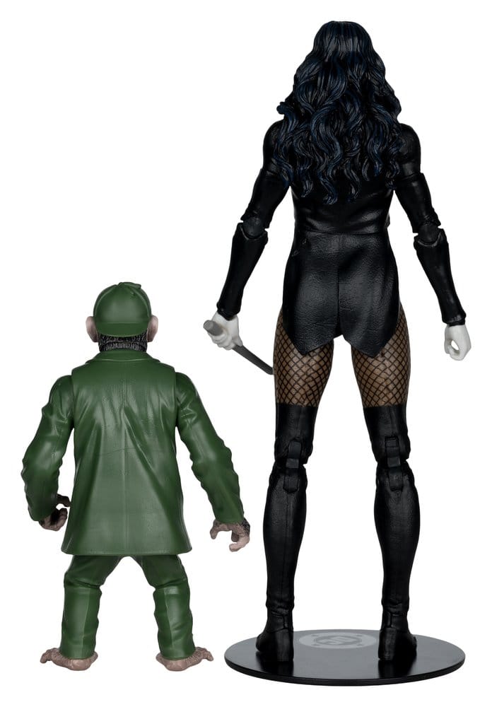 DC Classic McFarlane Actionfigur Zatanna with Detective Chimp Collector Edition #53 18 cm