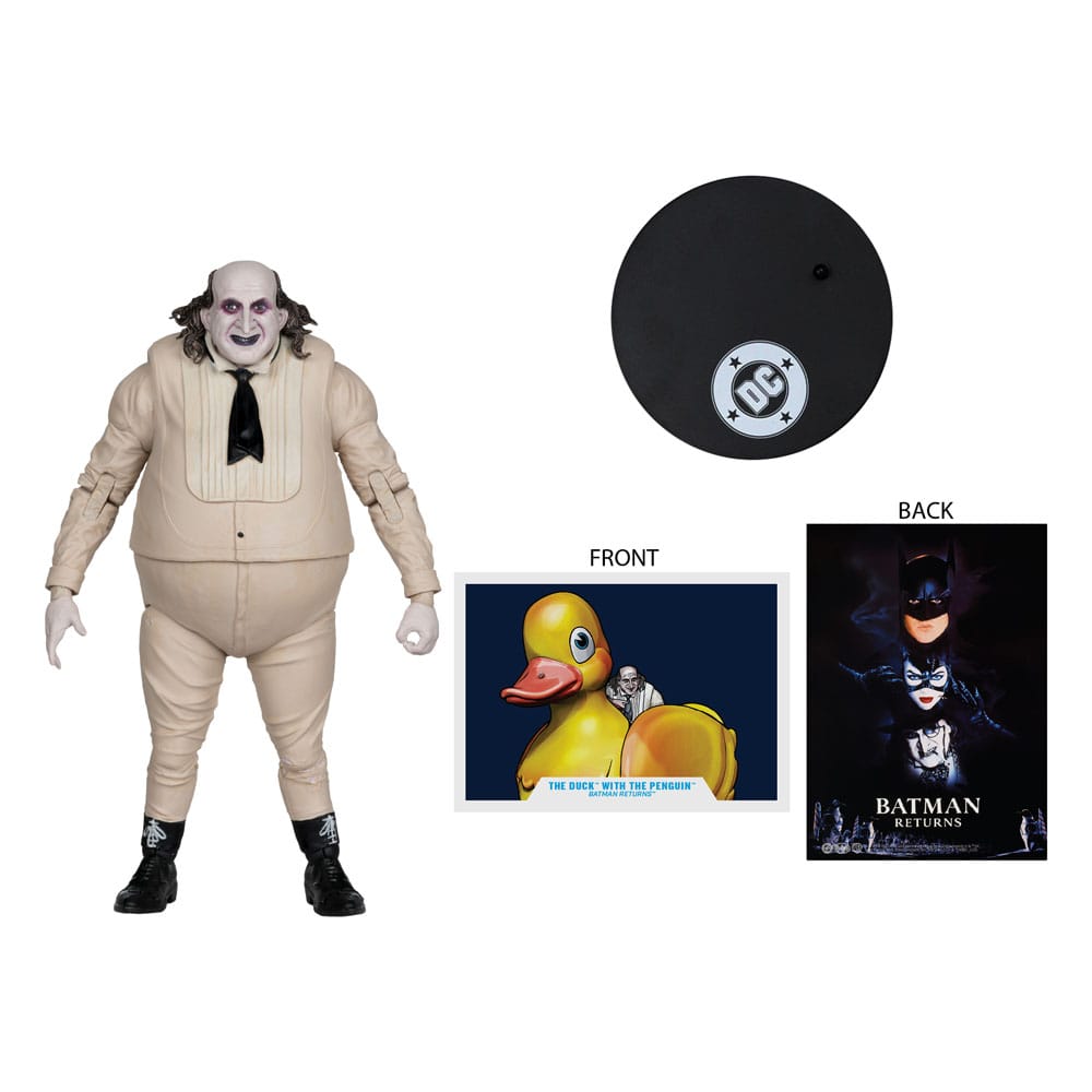 Batmans Rückkehr DC Multiverse Fahrzeug mit Actionfigur The Duck & Penguin 24 cm