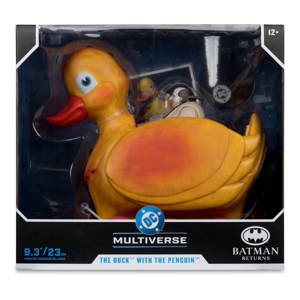 Batmans Rückkehr DC Multiverse Fahrzeug mit Actionfigur The Duck & Penguin 24 cm
