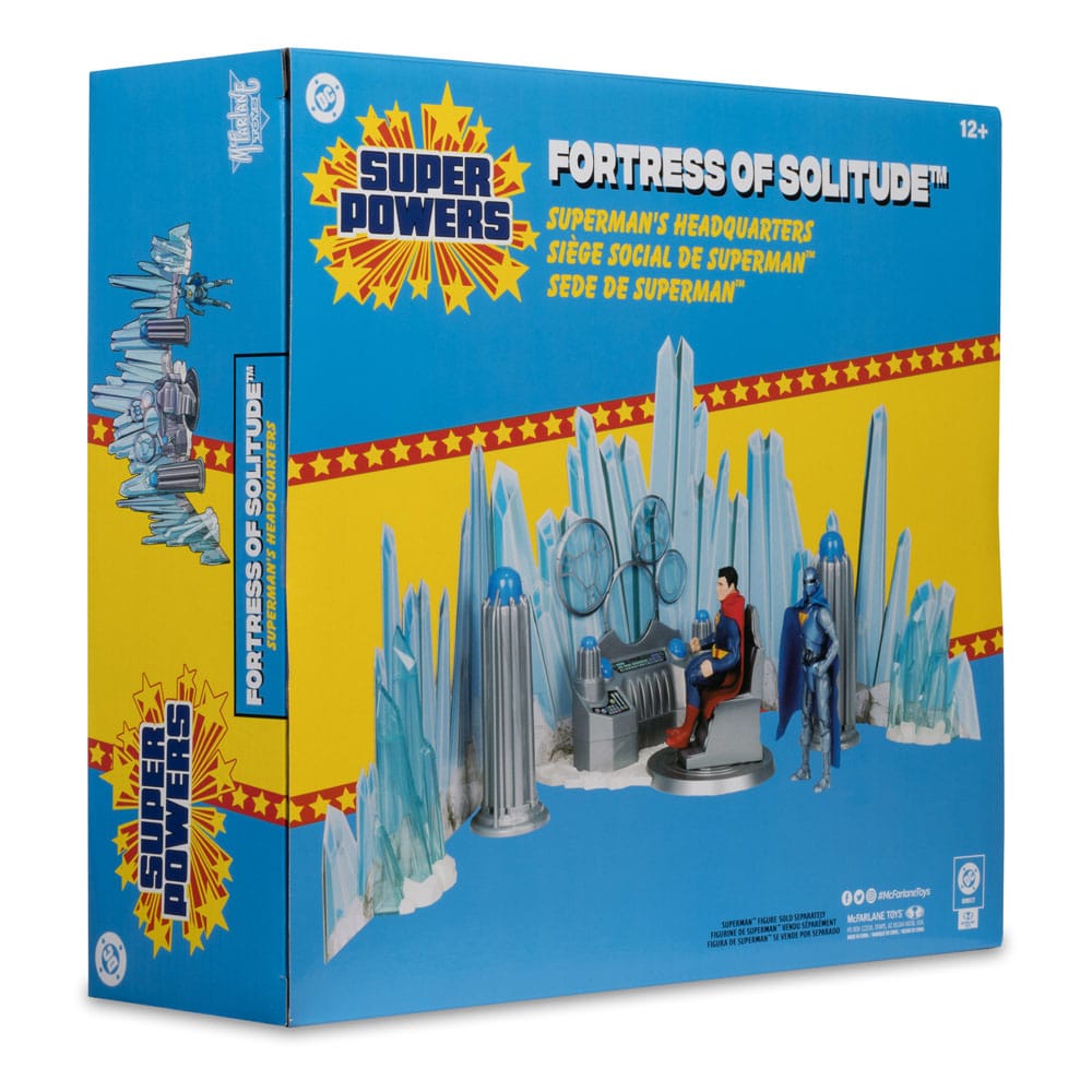 Superman (2025) DC Direct Spielset Fortress of Solitude with Superman Robot