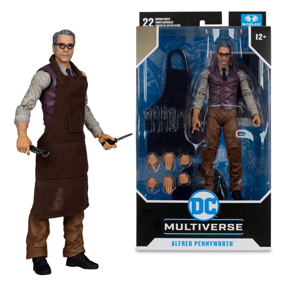 Batman v Superman: Dawn of Justice DC Multiverse Actionfigur Alfred Pennyworth 18 cm