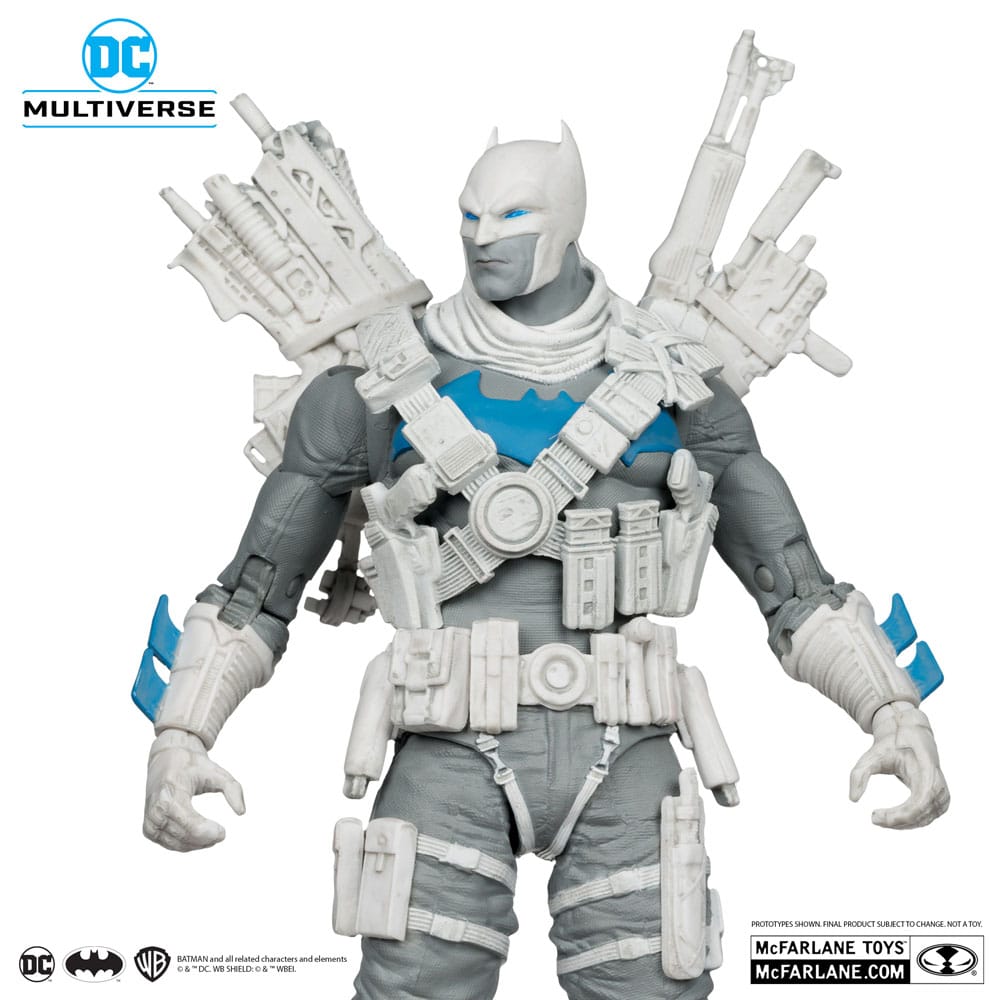 DC Multiverse Actionfigur The Grim Knight (Dark Nights Metal) (Black & White Accent Edition) (Gold Label) 18 cm