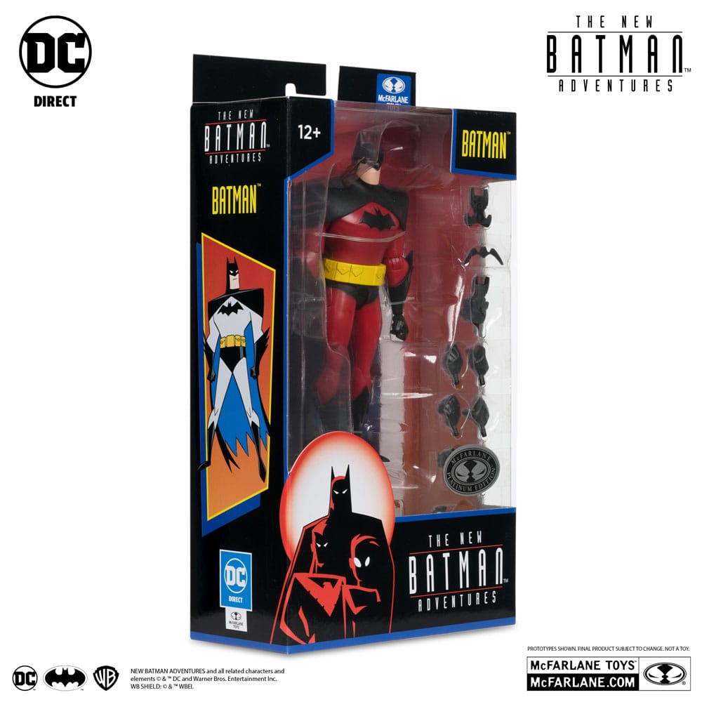 The New Batman Adventure DC Multiverse Actionfigur Batman (Silver) Platinum Edition 18 cm