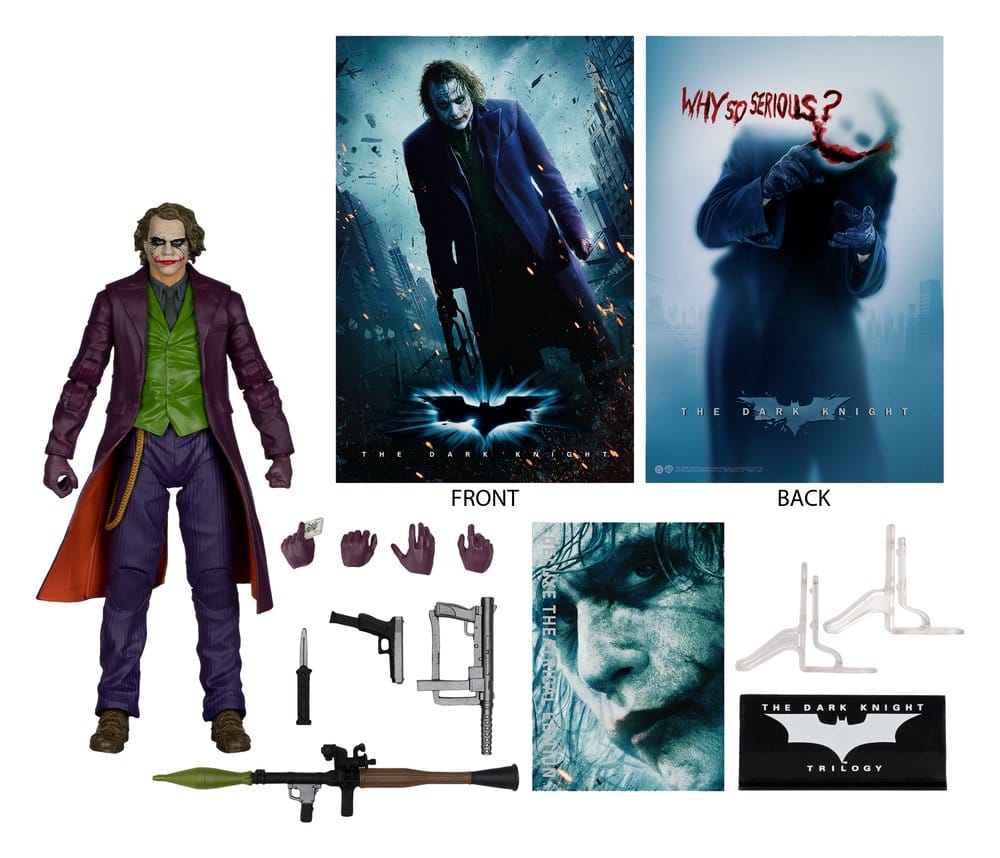 The Dark Knight DC Multiverse Deluxe Theatrical Edition Actionfigur Joker 18 cm