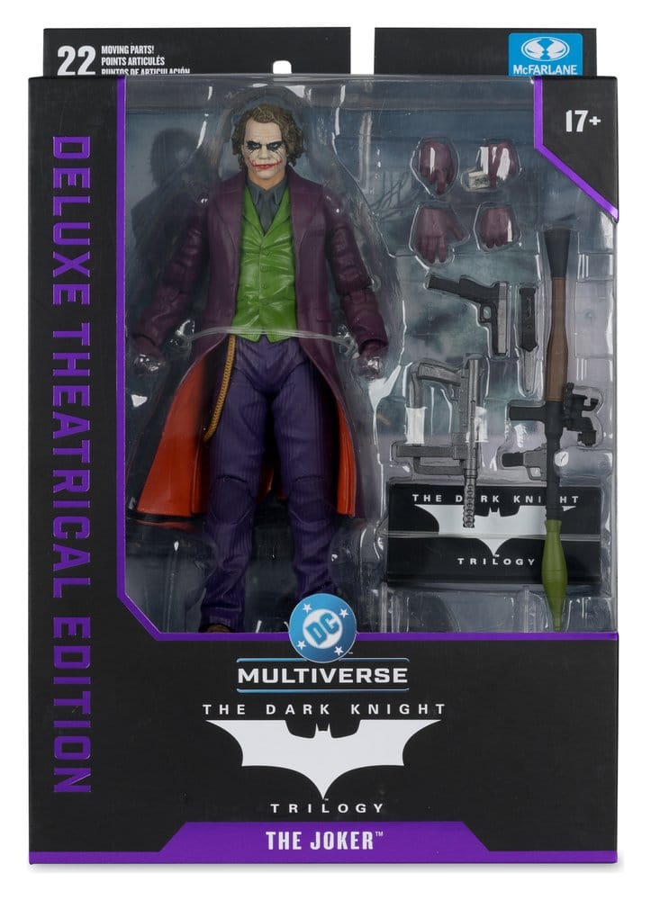 The Dark Knight DC Multiverse Deluxe Theatrical Edition Actionfigur Joker 18 cm