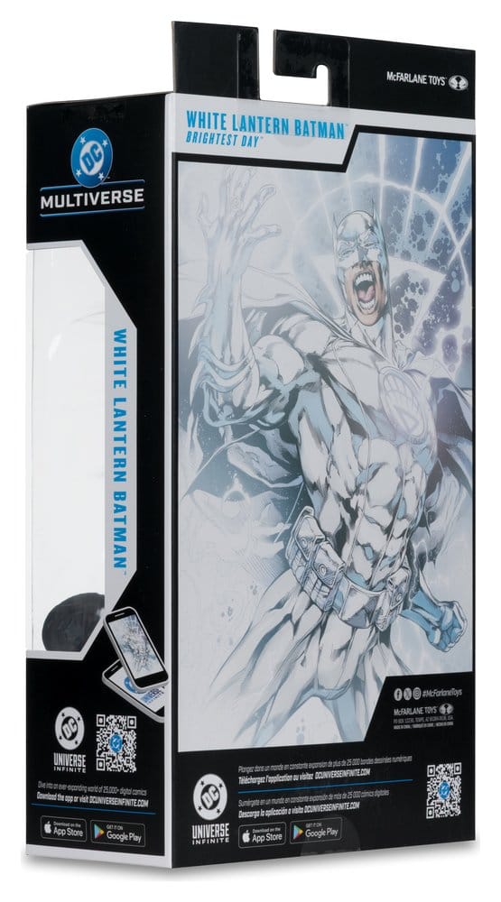 DC Multiverse Actionfigur White Lantern Batman (Brightest Day) (Red Platinum Edition) 18 cm