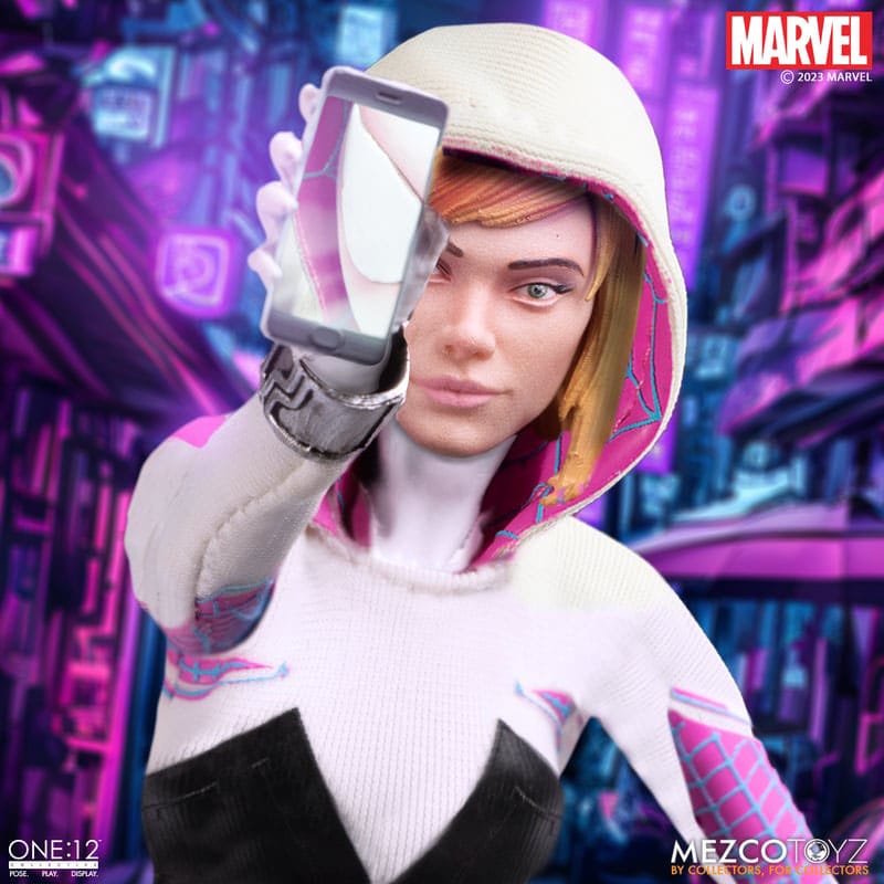 Marvel Actionfigur 1/12 Ghost-Spider from Earth-65 16 cm