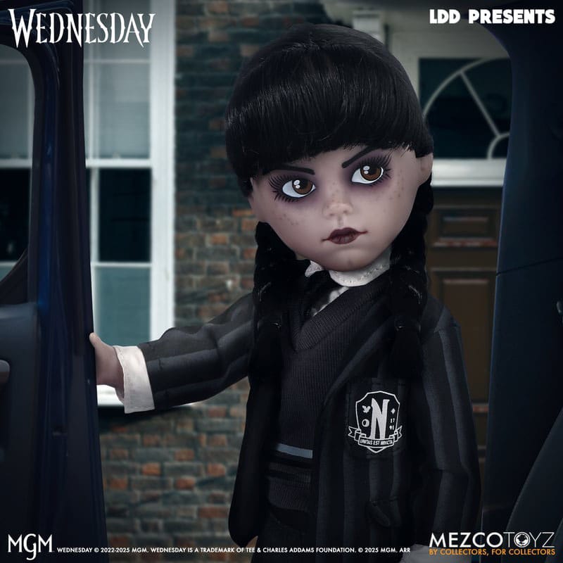 Wednesday LDD Presents Puppe Wednesday Nevermore Academy Uniform 25 cm