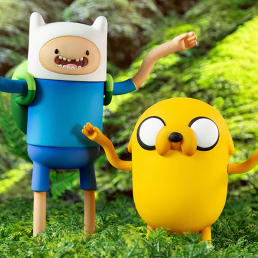 Adventure Time Soft Vinyl Figur Jake & Finn 21 cm