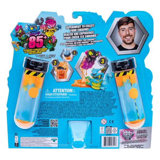 Mr. Beast Lab Swarms Minifiguren 12er-Pack Mega Lab 3 3 cm Sortiment (4)