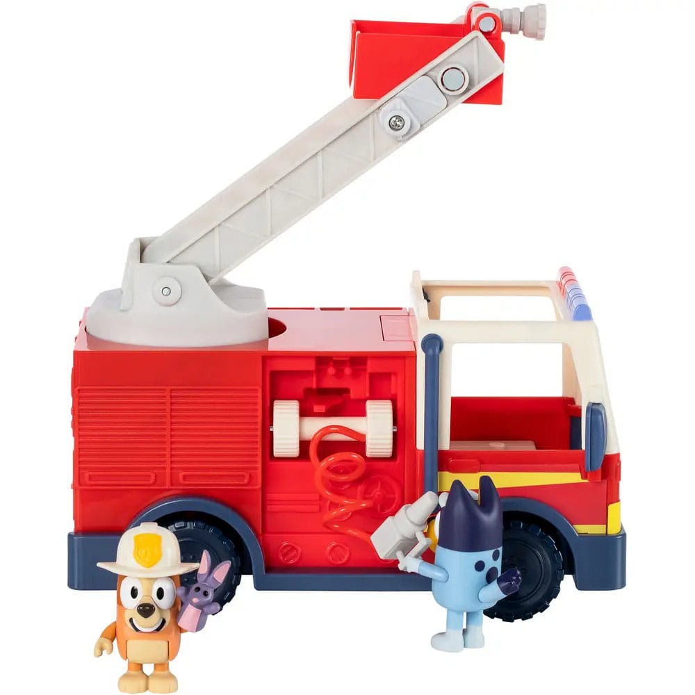 Bluey Minifiguren Spielset Bluey Feuerwehrwagen