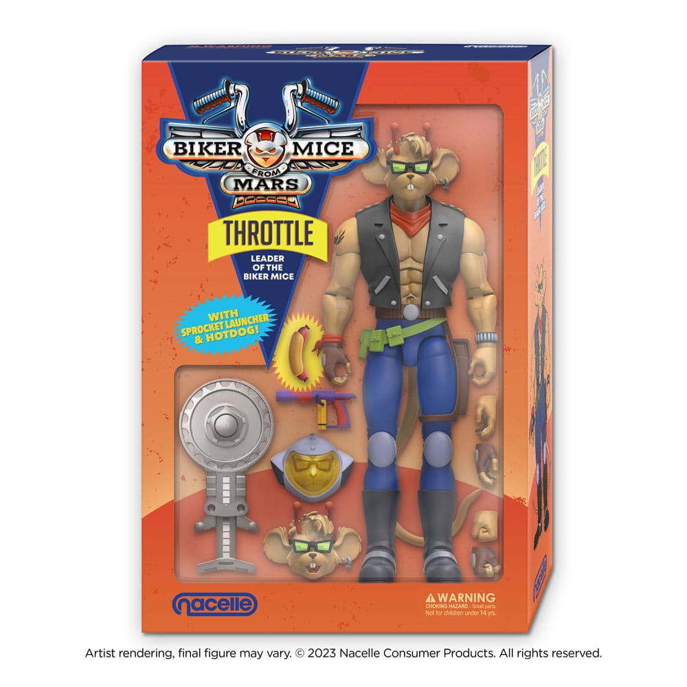 Biker Mice From Mars Actionfiguren 17 cm Sortiment (6)