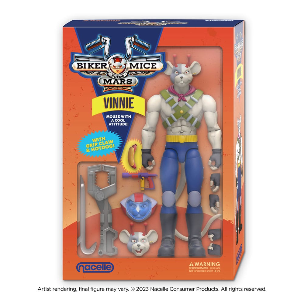 Biker Mice From Mars Actionfiguren 17 cm Sortiment (6)