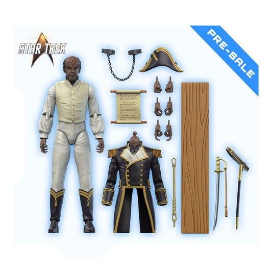 Star Trek: Treffen der Generationen Actionfigur 1/10 Wave 2 Sailor Uniform Worf 16 cm