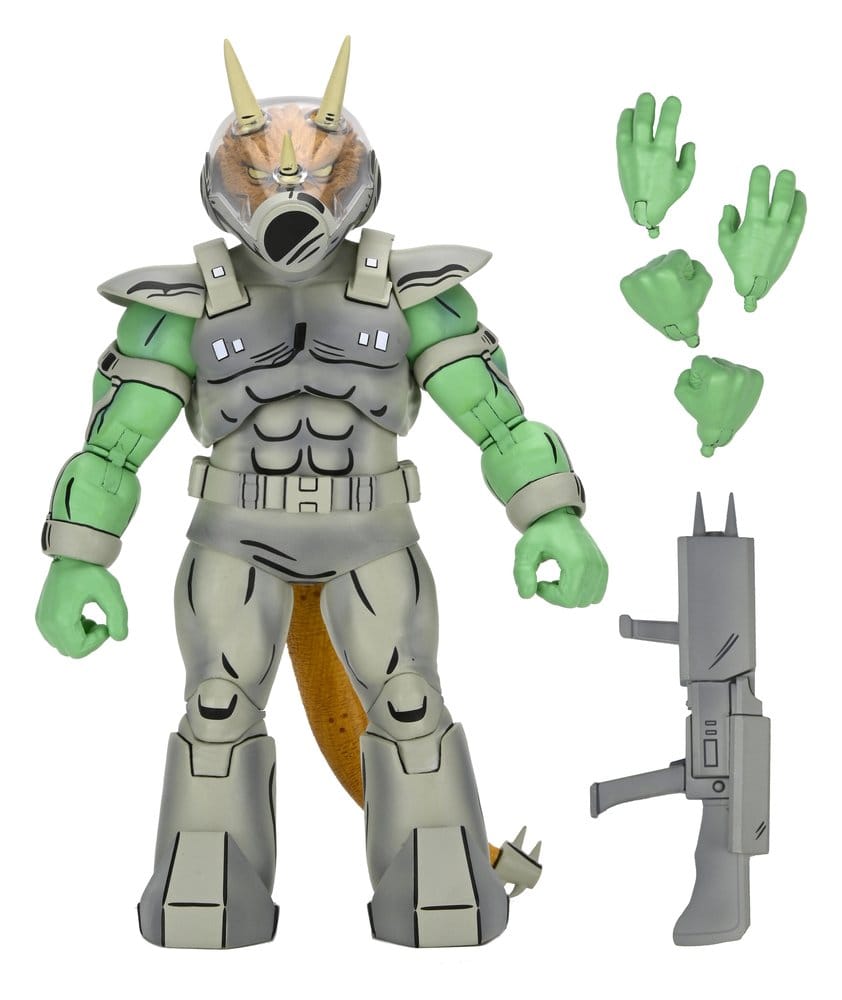 Teenage Mutant Ninja Turtles (Mirage Comics) Actionfigur Shock Commando Triceraton 18 cm