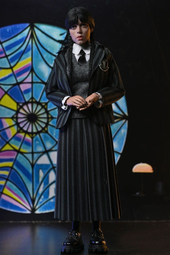 Wednesday Actionfiguren 2er Pack Wednesday Addams (Nevermore Uniform) and Enid 20 cm