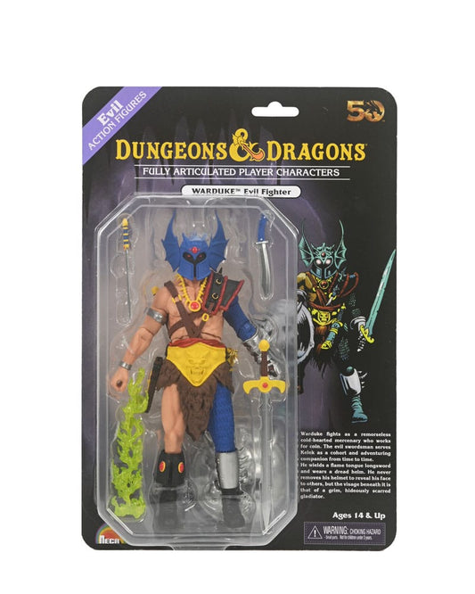 Dungeons & Dragons Actionfigur 50th Anniversary Warduke on Blister Card 18 cm