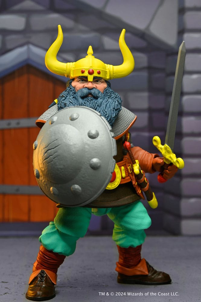 Dungeons and Dragons Scale Actionfigur 50th Anniversary Elkhorn on Blister Card 18 cm