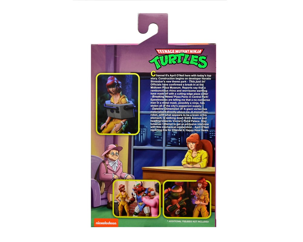 Teenage Mutant Ninja Turtles (Cartoon) Actionfigur Ultimate April O'Neil 18 cm