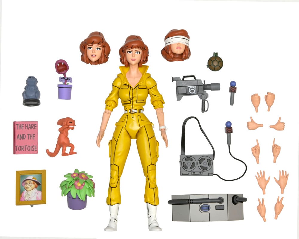 Teenage Mutant Ninja Turtles (Cartoon) Actionfigur Ultimate April O'Neil 18 cm