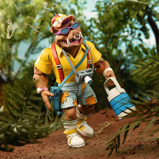 Teenage Mutant Ninja Turtles (Cartoon 1980) Actionfiguren 2er-Pack Vacation Bebop and Rocksteady 18 cm