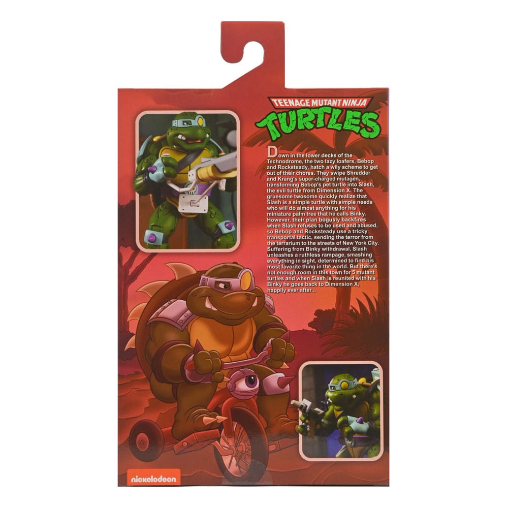 Teenage Mutant Ninja Turtles Cartoon 1980 Ultimate Actionfigur Slash 18 cm