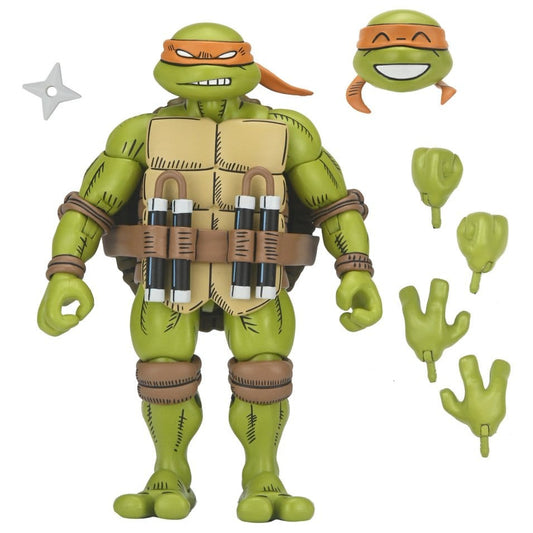 Teenage Mutant Ninja Turtles x Usagi Yojimbo Ultimate Actionfigur Michelangelo 18 cm