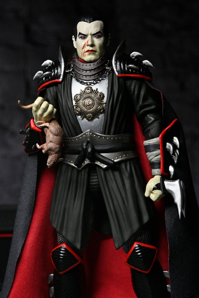 Teenage Mutant Ninja Turtles x Universal Monsters Actionfiguren Shredder as Dracula Classic Colors 18 cm