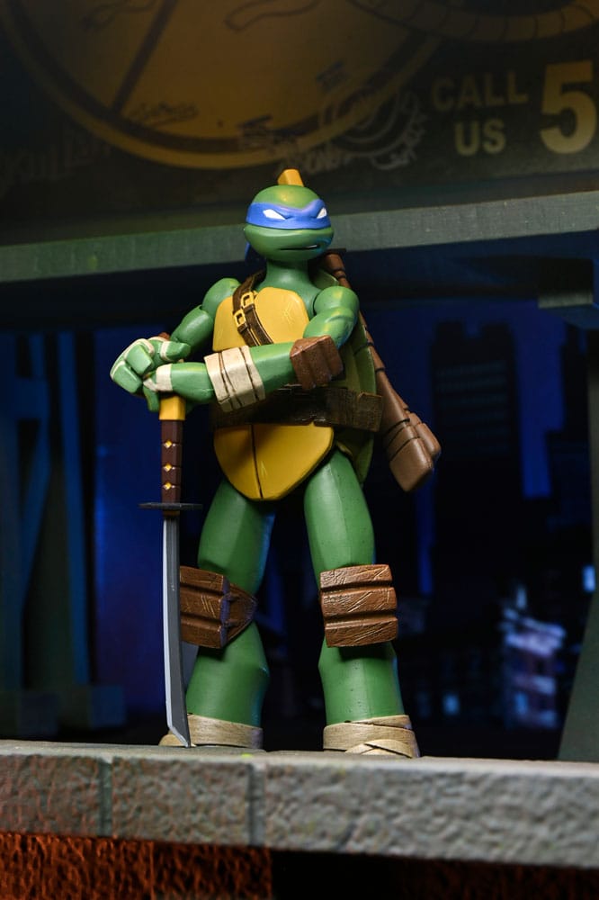 Teenage Mutant Ninja Turtles Actionfigur Ultimate Leonardo 18 cm