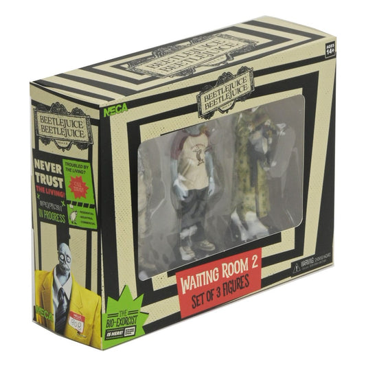 Beetlejuice Beetlejuice Figuren 3er-Pack Waiting Room 2 10 cm