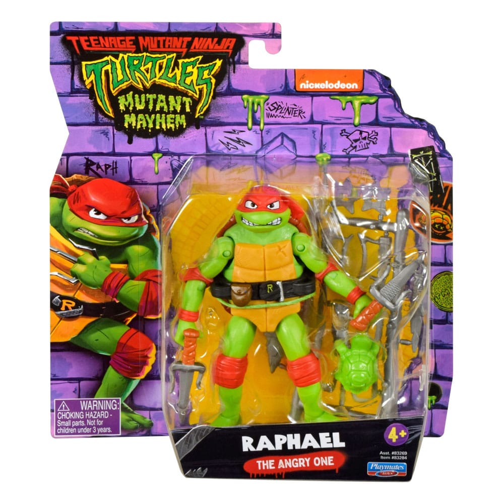Teenage Mutant Ninja Turtles: Mutant Mayhem Actionfigur Raphael 10 cm