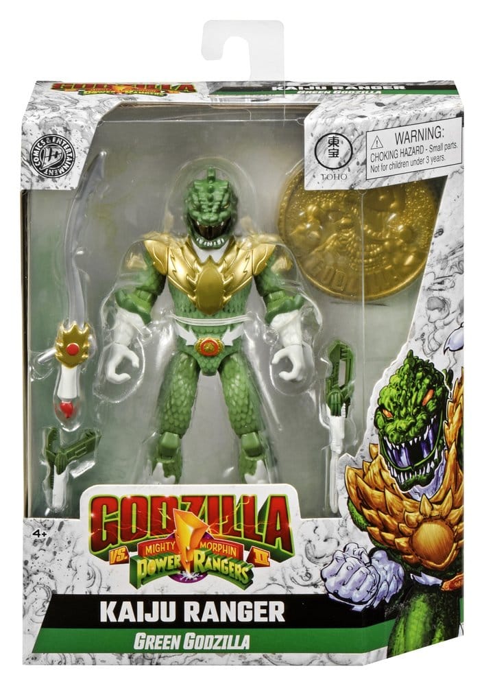 Power Rangers x Godzilla Actionfigur Green Godzilla