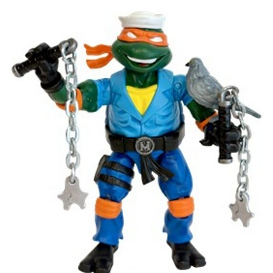 Teenage Mutant Ninja Turtles x G.I. Joe Crossover Classics Actionfigur Michelangelo x Shipwreck 12 cm