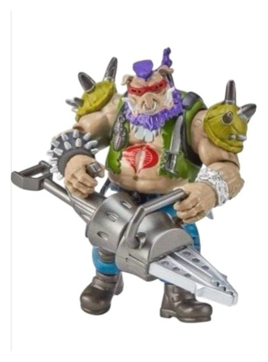 Teenage Mutant Ninja Turtles x G.I. Joe Crossover Classics Actionfigur Bebop x Dreadnok Ripper 12 cm