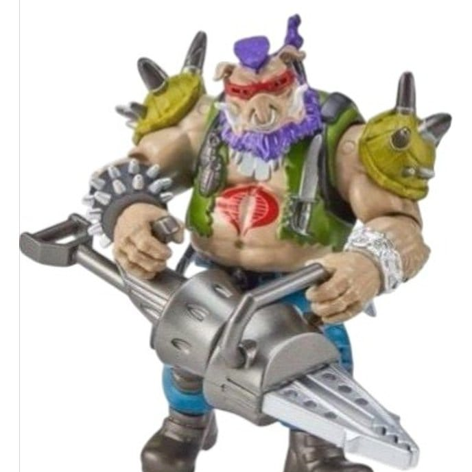 Teenage Mutant Ninja Turtles x G.I. Joe Crossover Classics Actionfigur Bebop x Dreadnok Ripper 12 cm