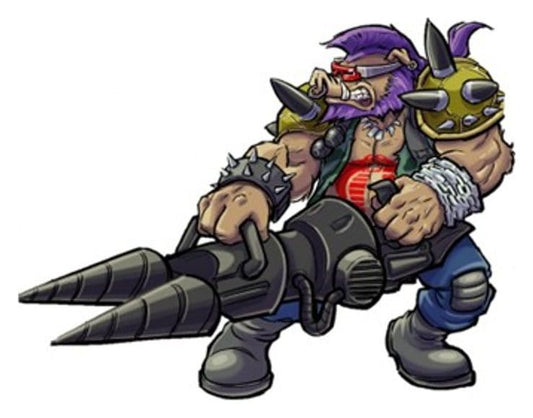 Teenage Mutant Ninja Turtles x G.I. Joe Crossover Classics Actionfigur Rocksteady x Dreadnok Buzzer 12 cm